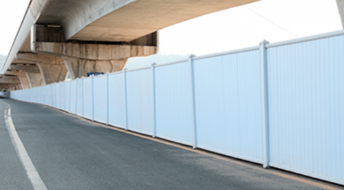 深圳圍擋廠家服務深、莞、惠 -PVC圍擋生產車間